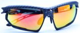 RUDYPROJECT フォトニック/カーボン(ポラール3FX-HDRマルチレーザーオレンジレンズ)